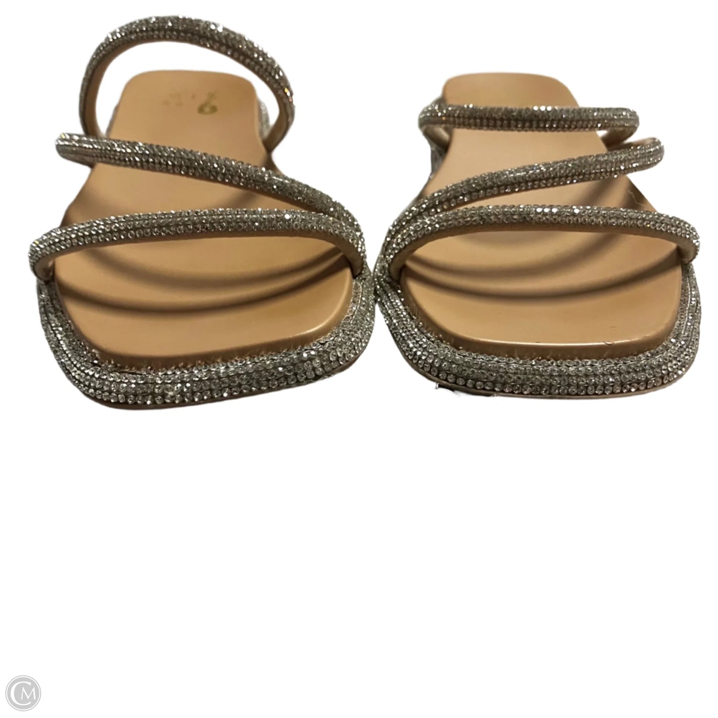 Sandals Flats By Mix No 6 In Silver, Size: 7.5