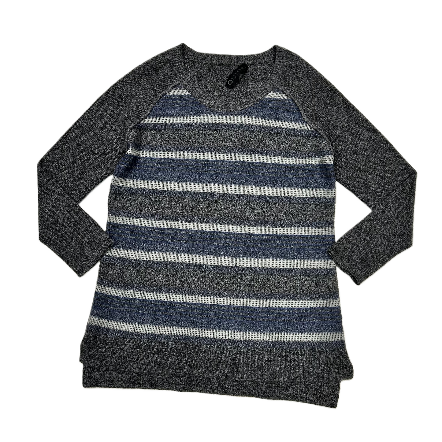 Sweater Designer By Quinn In Grey, Size: L