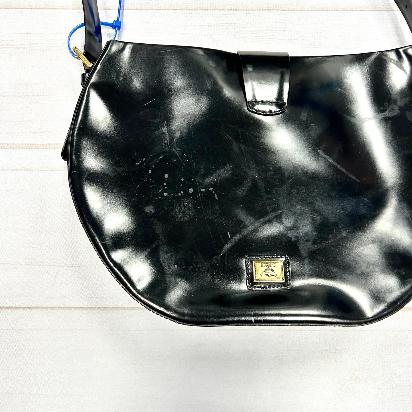 Handbag Luxury Designer By Moschino  Size: Medium