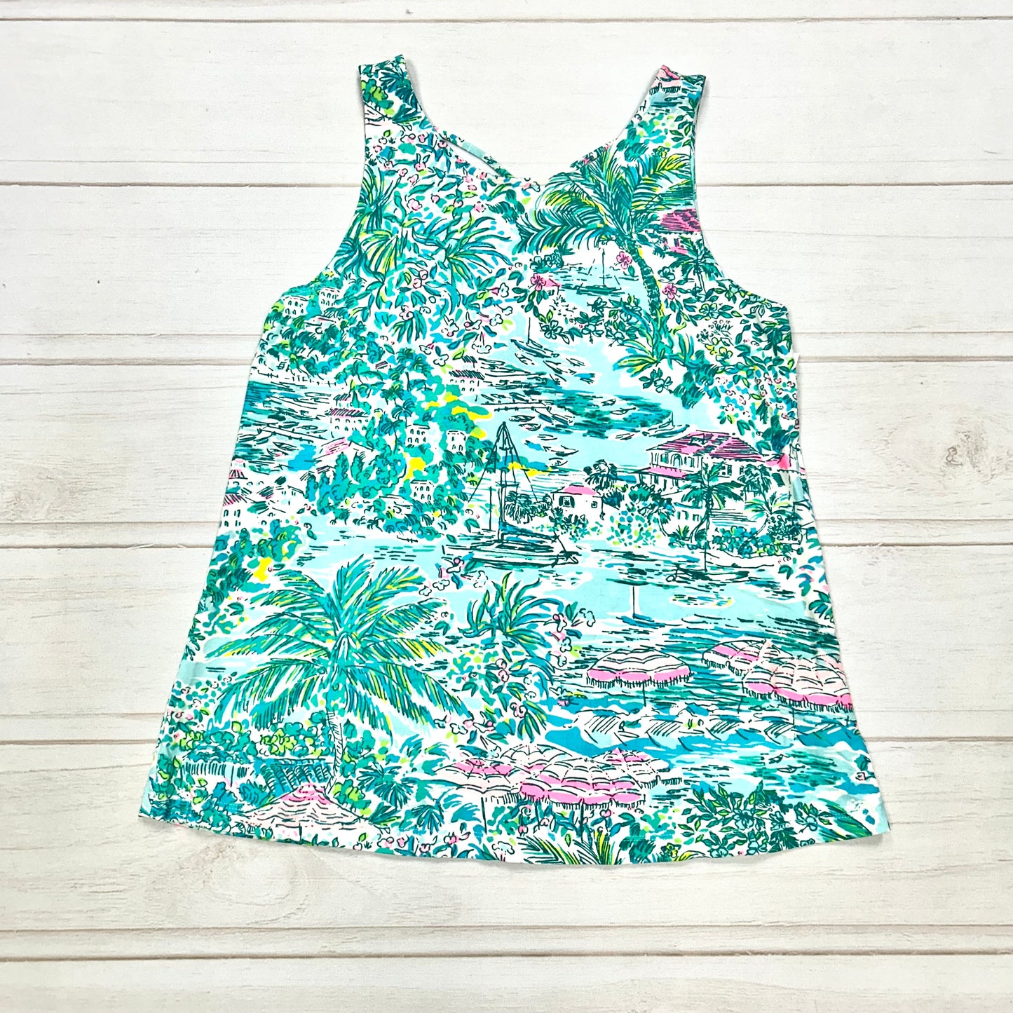 Top Sleeveless Designer By Lilly Pulitzer  Size: Xs