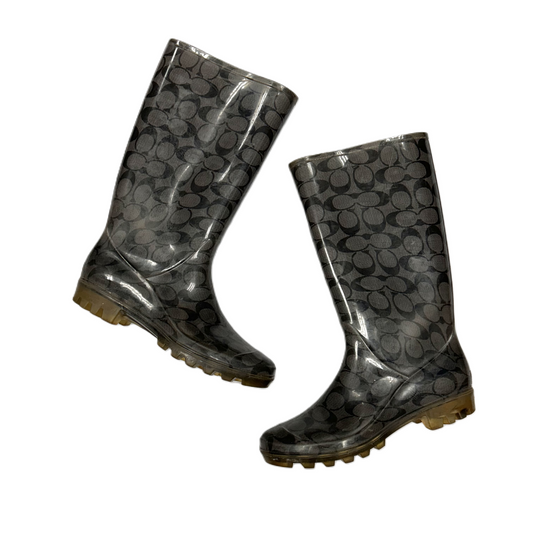 Boots Designer By Coach  Size: 9