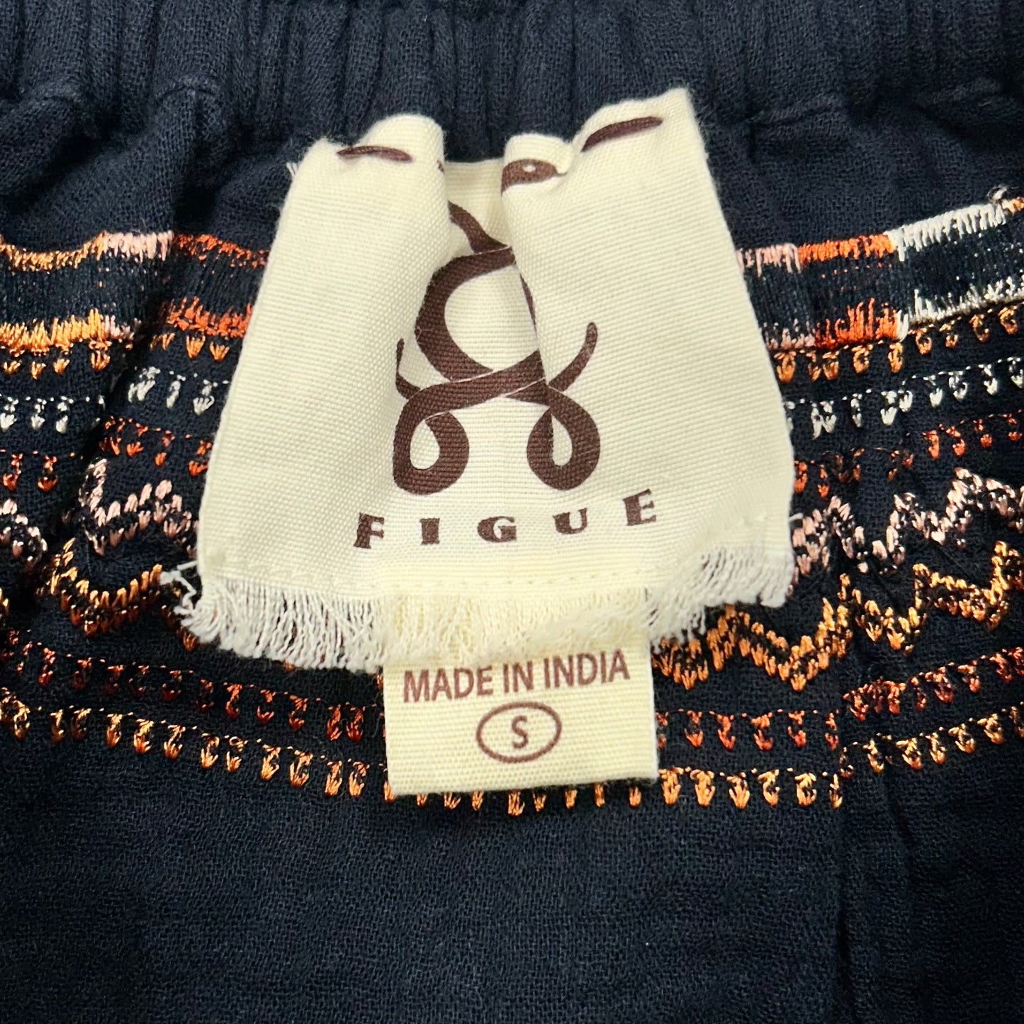 Top Short Sleeve Designer By Figue  Size: S