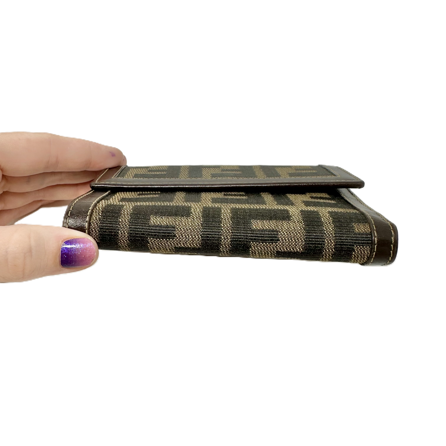 Wallet Luxury Designer By Fendi  Size: Small