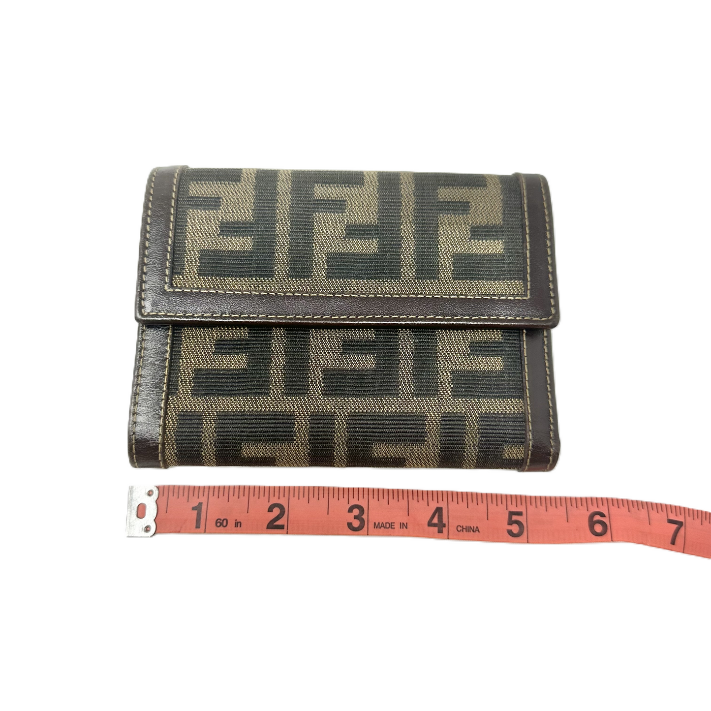 Wallet Luxury Designer By Fendi  Size: Small