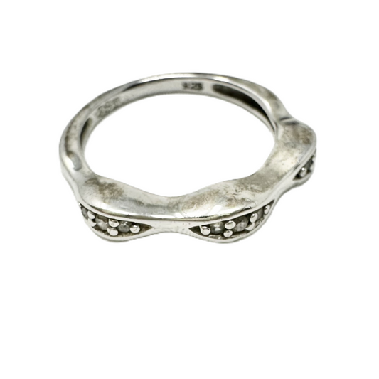 Ring Sterling Silver Size: 7