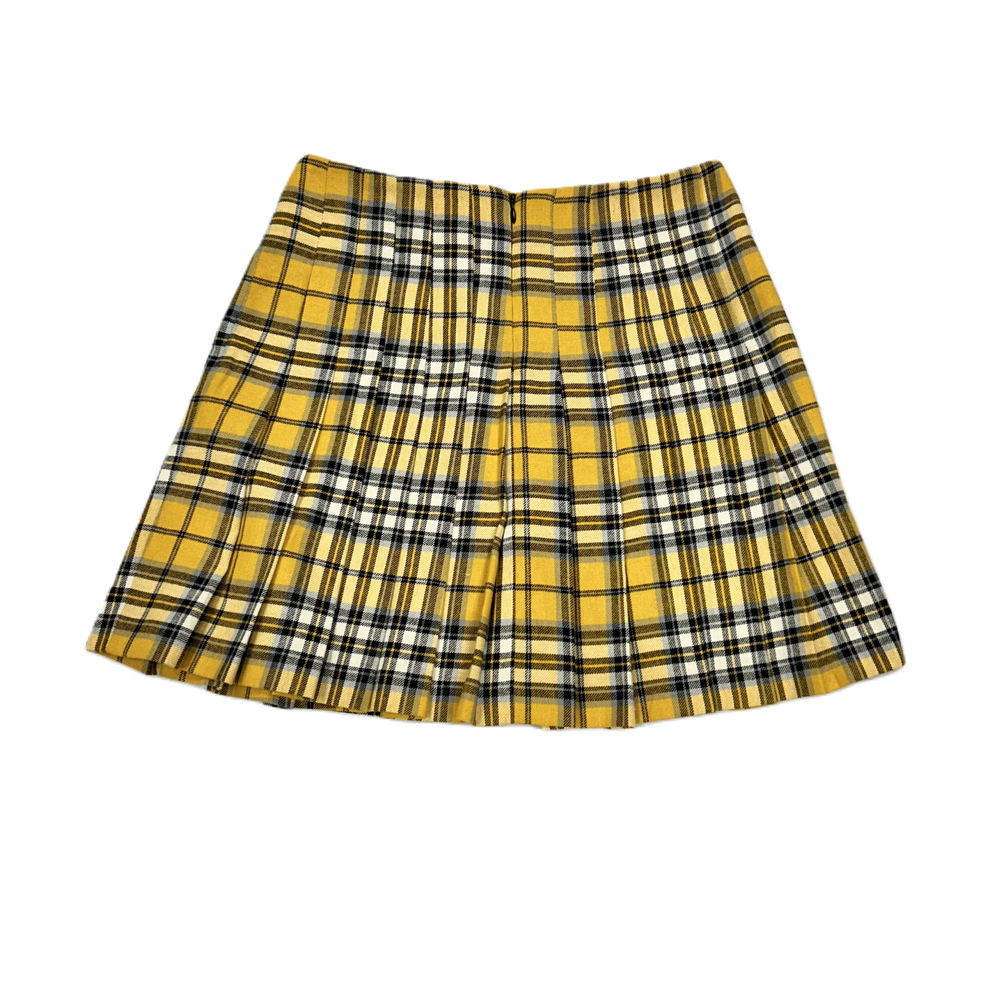 Black & Yellow Skirt Designer By Maje, Size: S