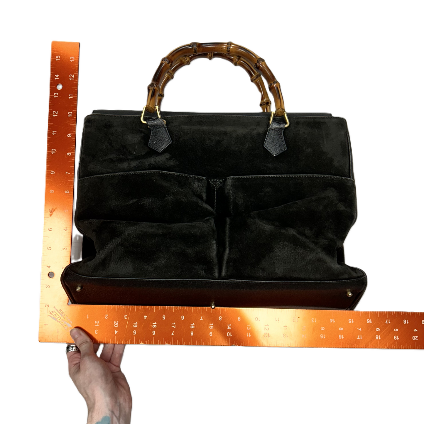 Handbag Designer By Gucci, Size: Medium