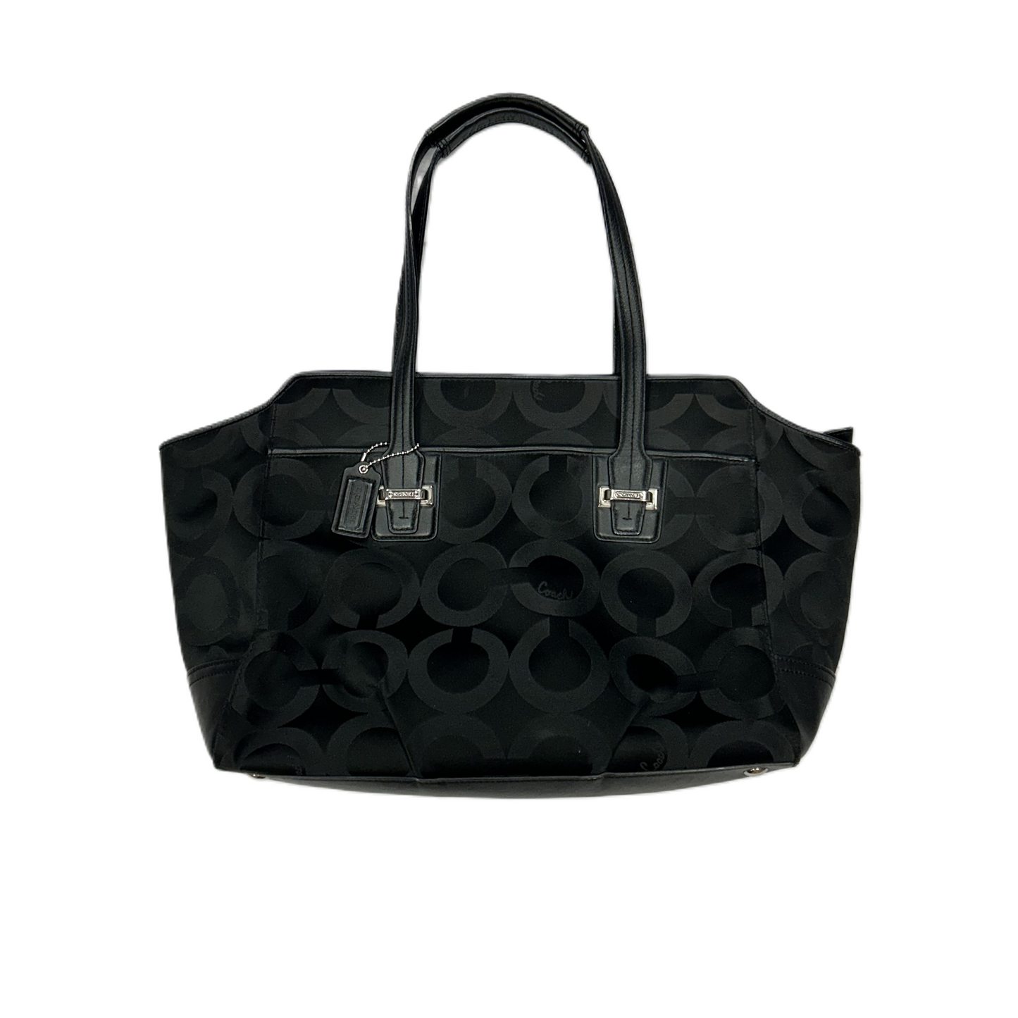 Tote Designer By Coach, Size: Medium