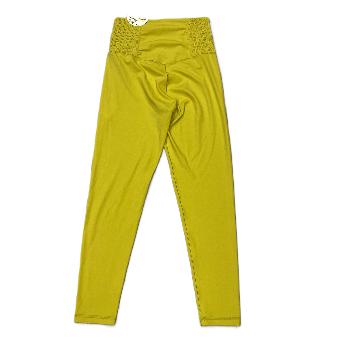 Chartreuse Athletic Leggings By Aerie, Size: M