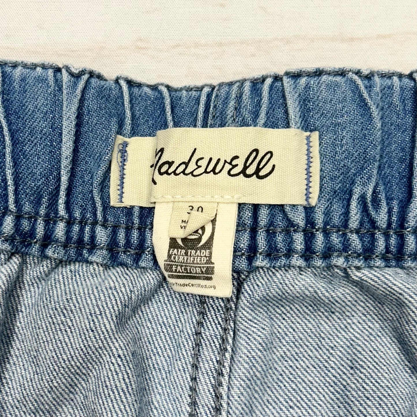 Blue Denim Shorts By Madewell, Size: 10