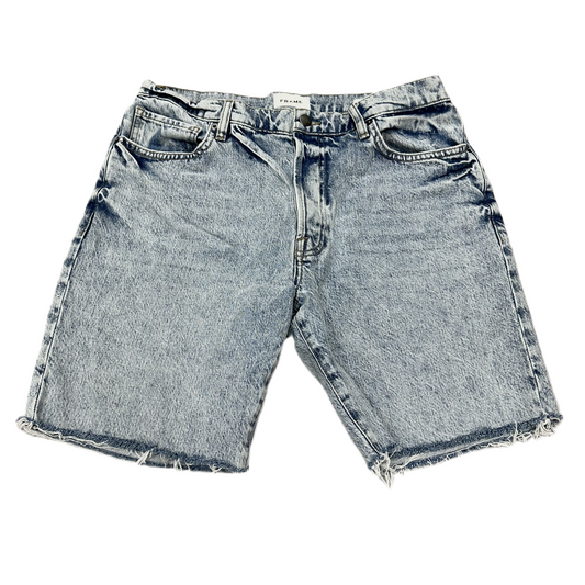 Blue Denim Shorts By Frame, Size: 10