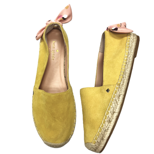 Yellow Shoes Flats By Kate Spade, Size: 7.5