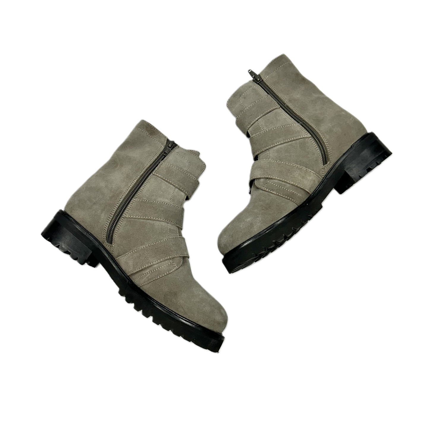 Grey Boots Combat By Seychelles, Size: 7