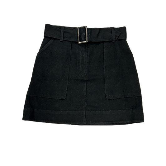 Black Denim Skirt Mini & Short By Banana Republic, Size: 8