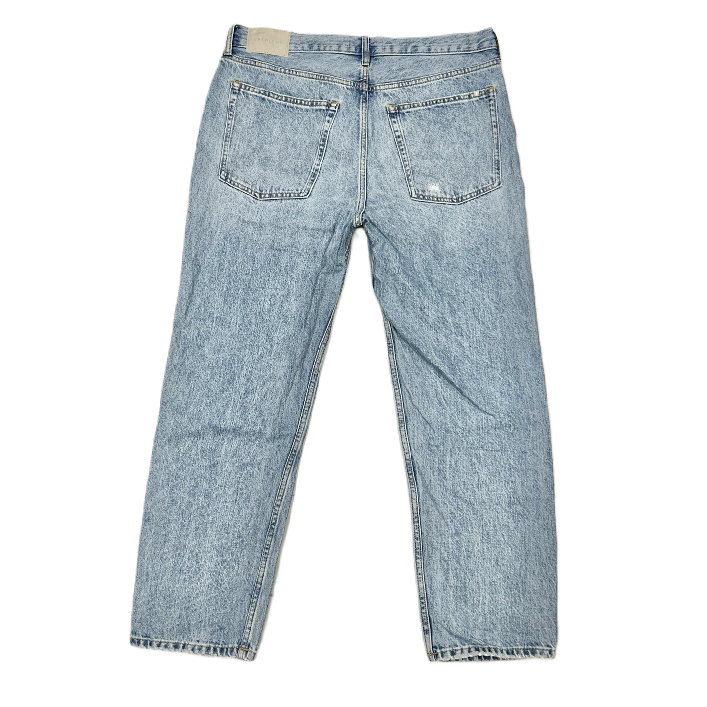 Jeans Straight By Everlane In Blue Denim, Size: 10