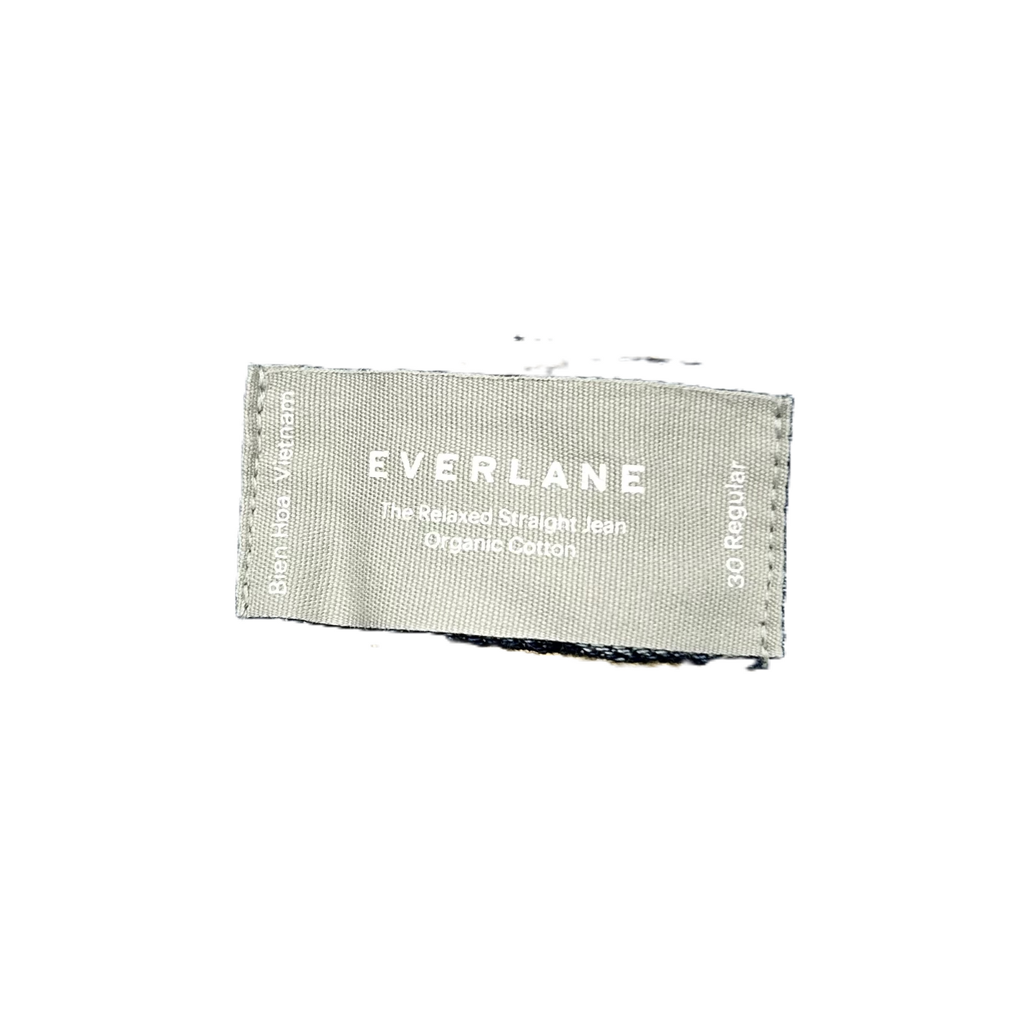 Jeans Straight By Everlane In Blue Denim, Size: 10