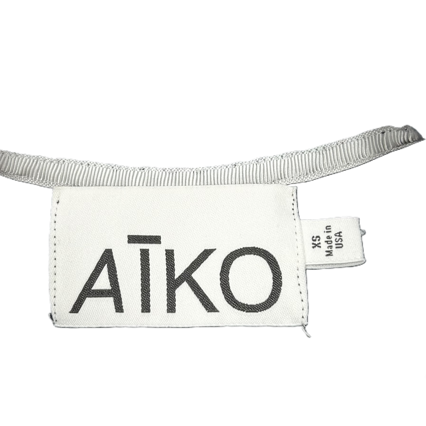 Sweatshirt Crewneck By Aiko In Black & White, Size: Xs