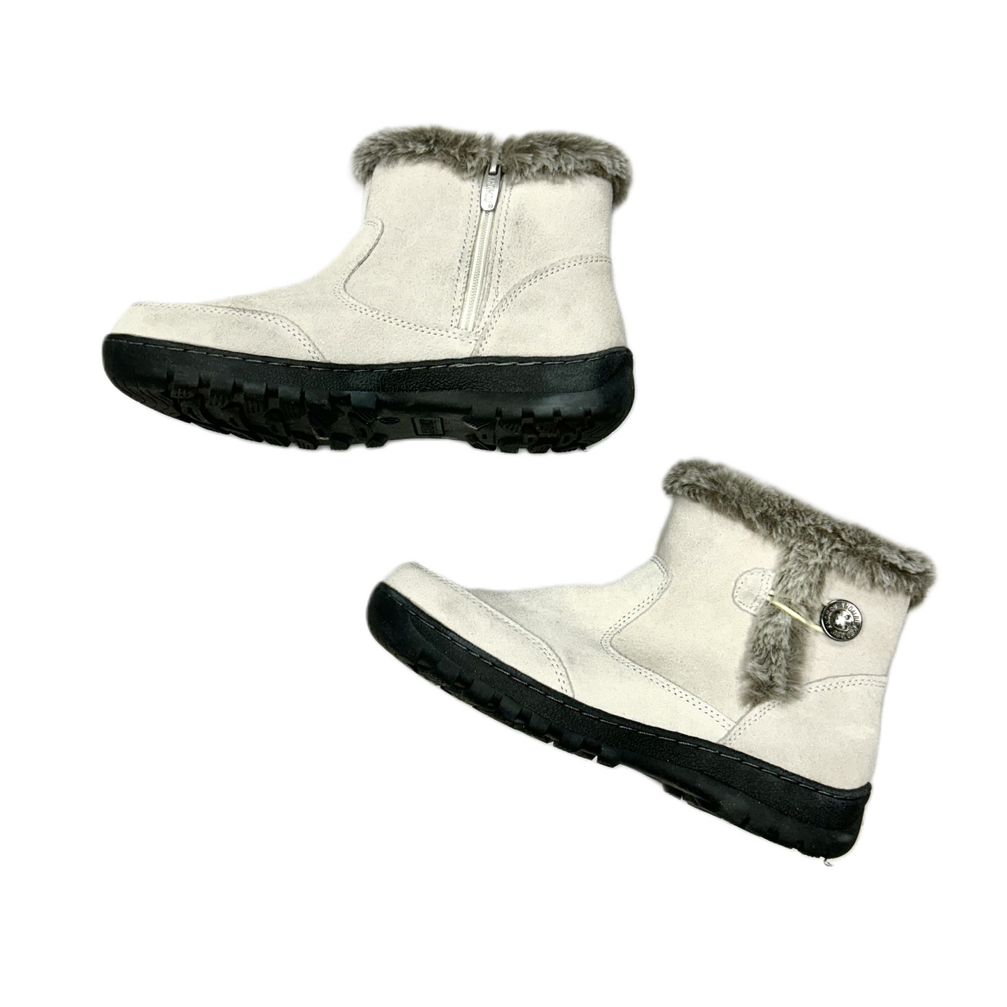 Boots Snow By Khombu In Beige, Size: 7