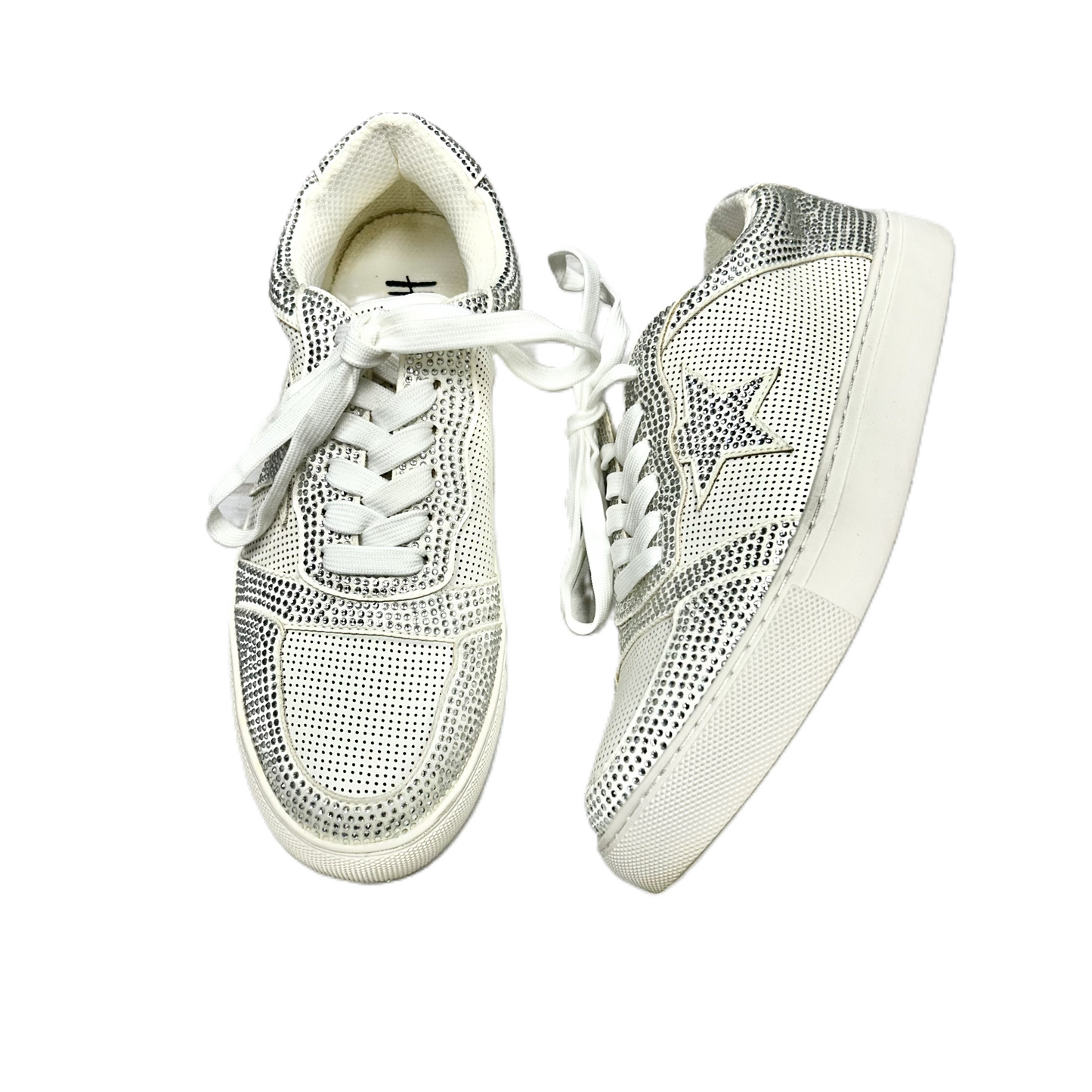 Shoes Sneakers By Corkys In White, Size: 7