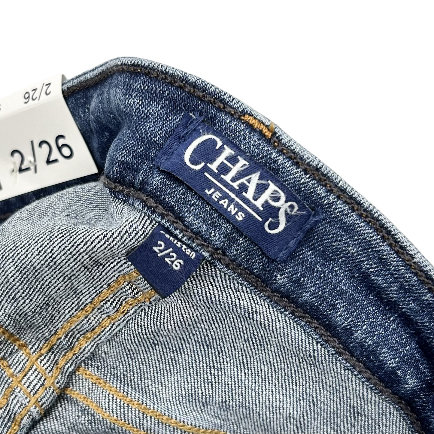 Jeans Boyfriend By Chaps In Blue Denim, Size: 2