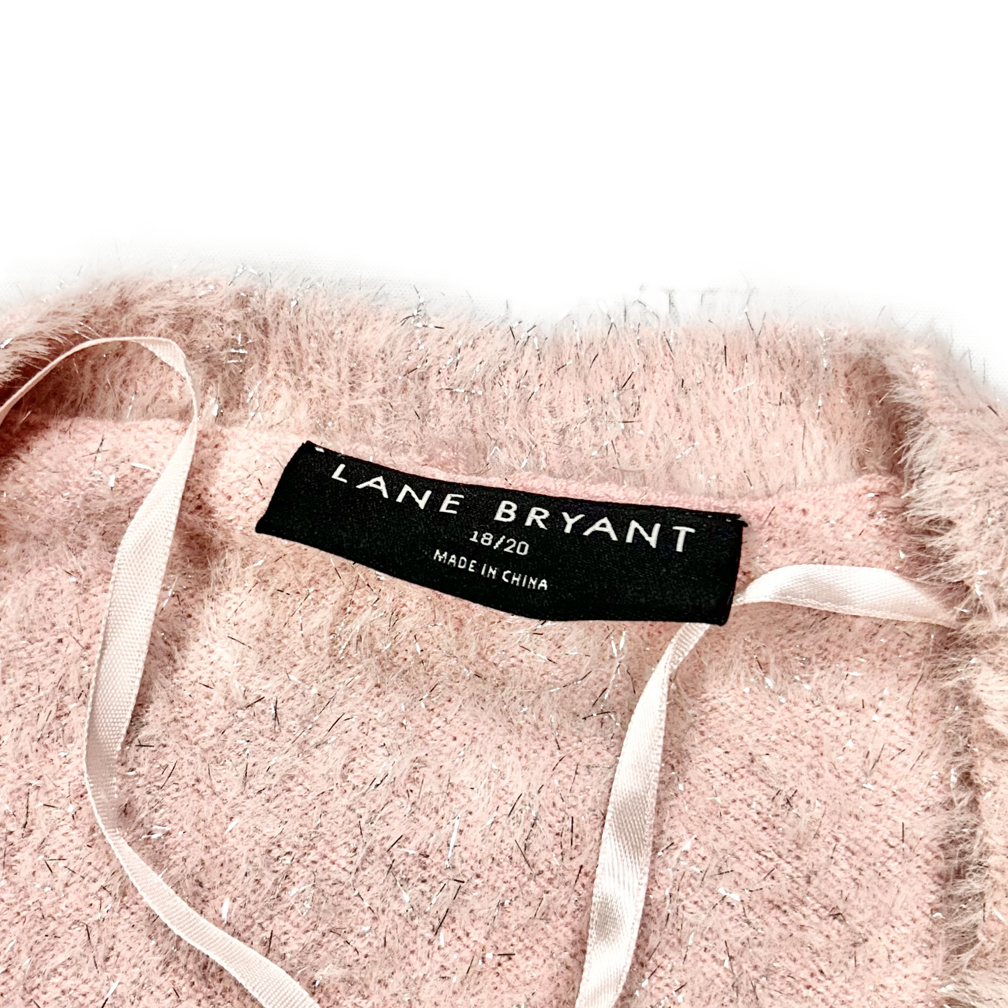 Sweater By Lane Bryant In Pink, Size: 2x