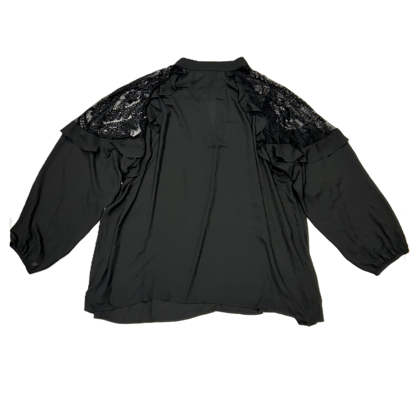 Top Long Sleeve By Torrid In Black, Size: 4x