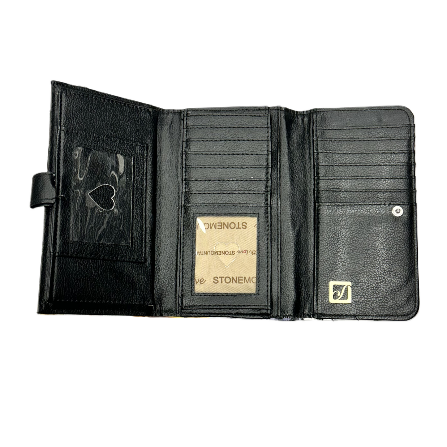 Wallet Leather By Stone Mountain, Size: Medium