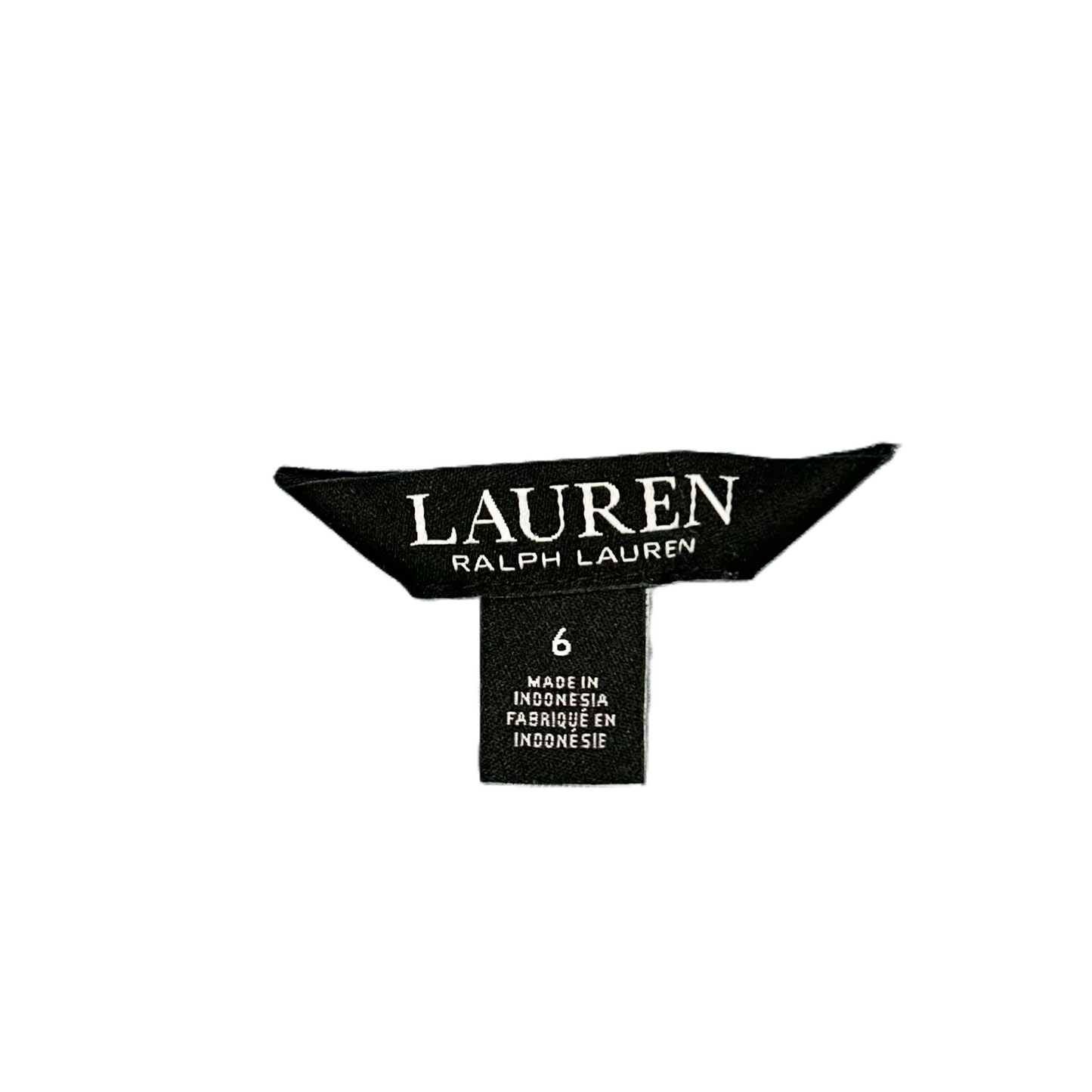 Dress Casual Midi By Lauren By Ralph Lauren In Blue Denim, Size: S