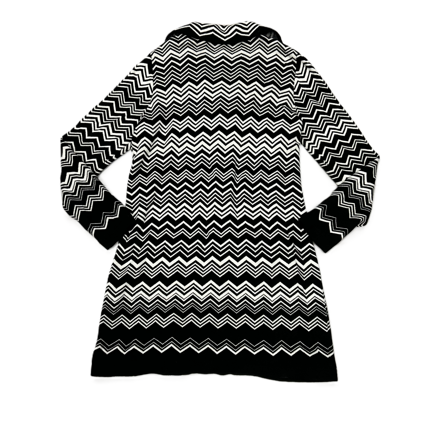 Sweater Cardigan By Missoni For Target In Black & White, Size: M