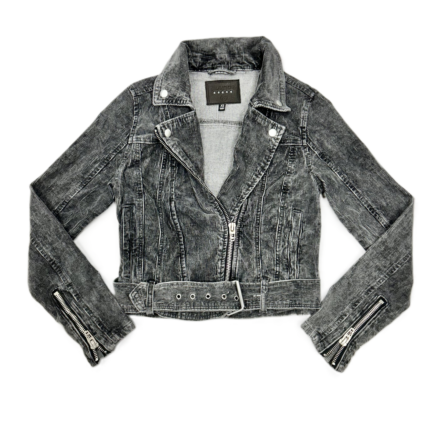 Jacket Moto By Blanknyc In Grey, Size: Xs