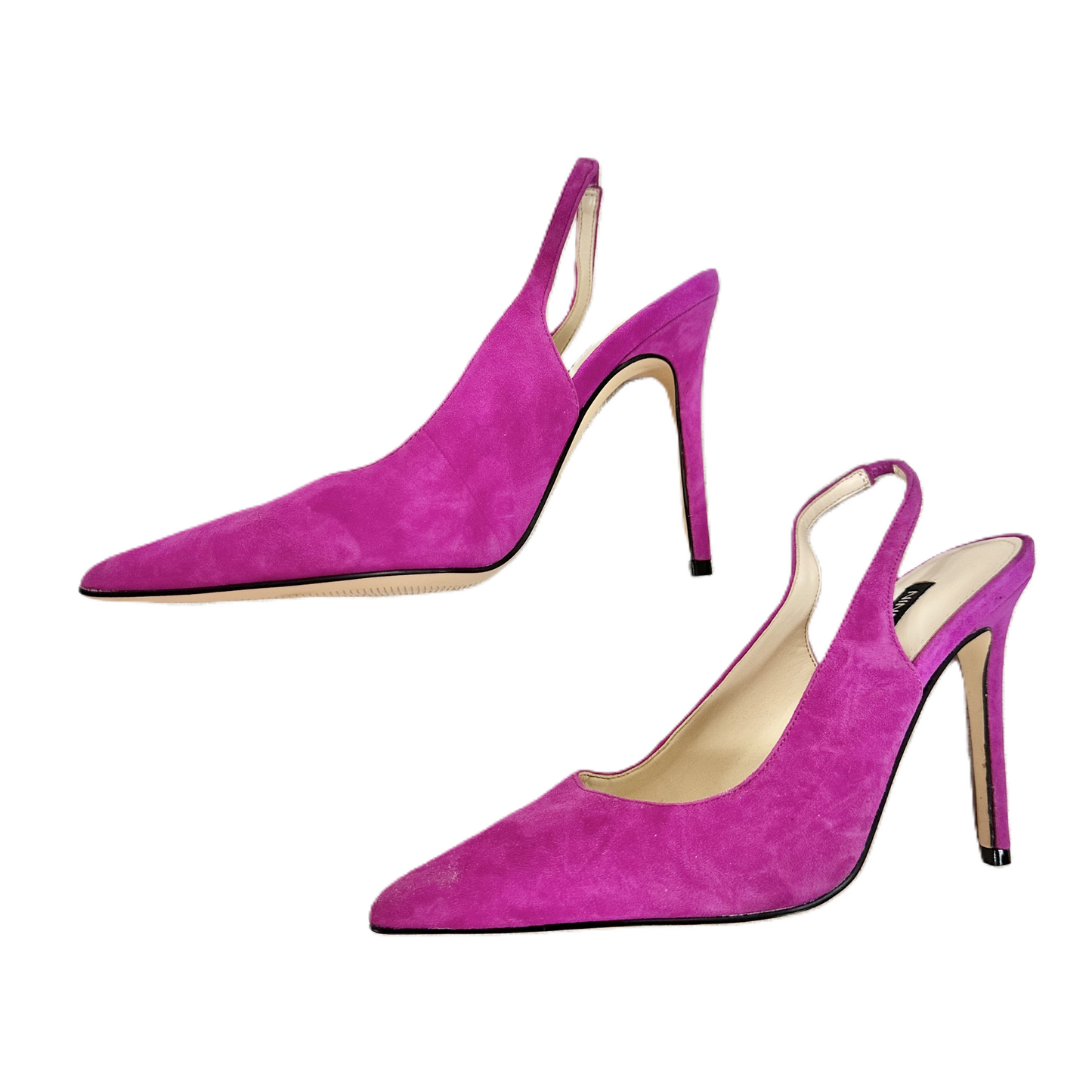 Shoes Heels Stiletto By Nine West In Purple, Size: 5.5