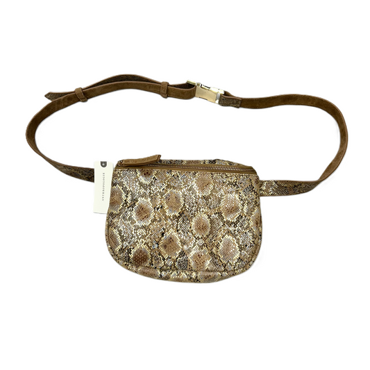 Belt Bag Leather By Anthropologie, Size: Small