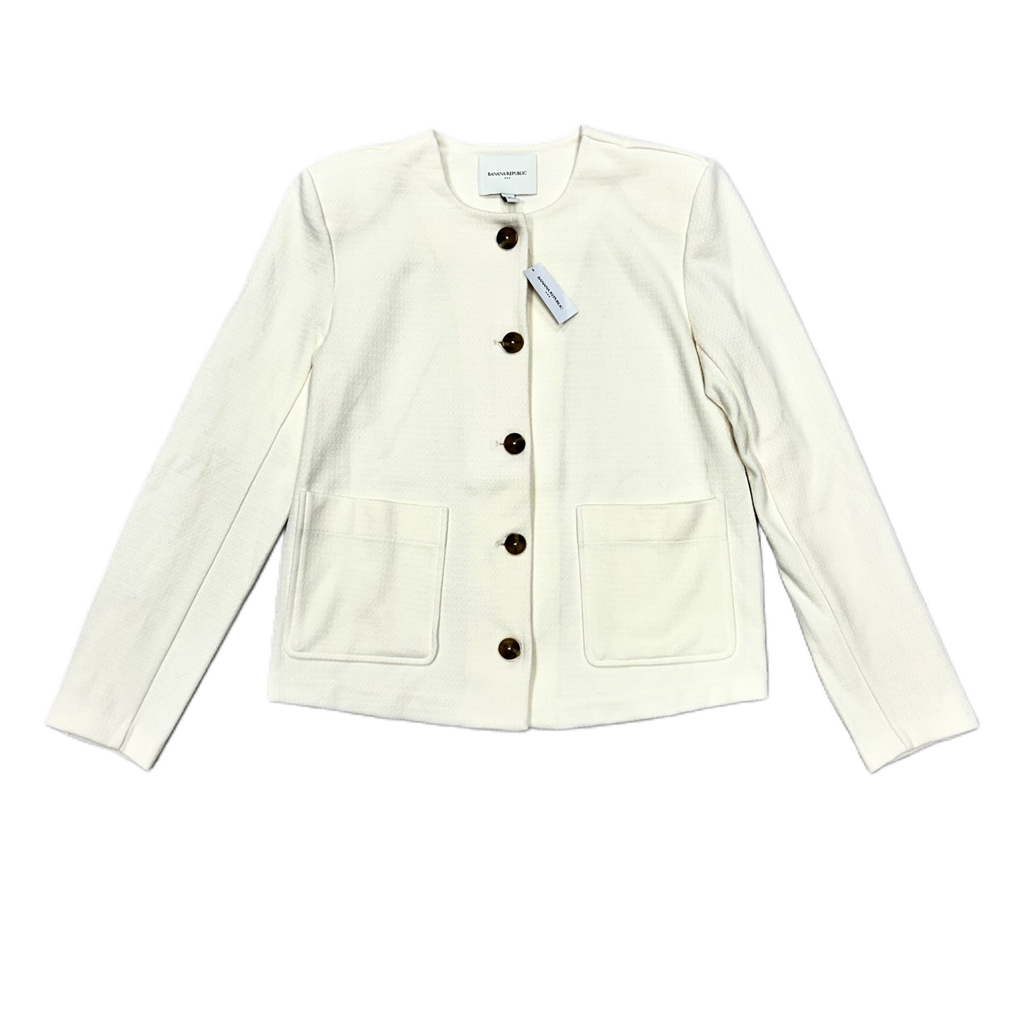 Blazer By Banana Republic In Cream, Size: Xs