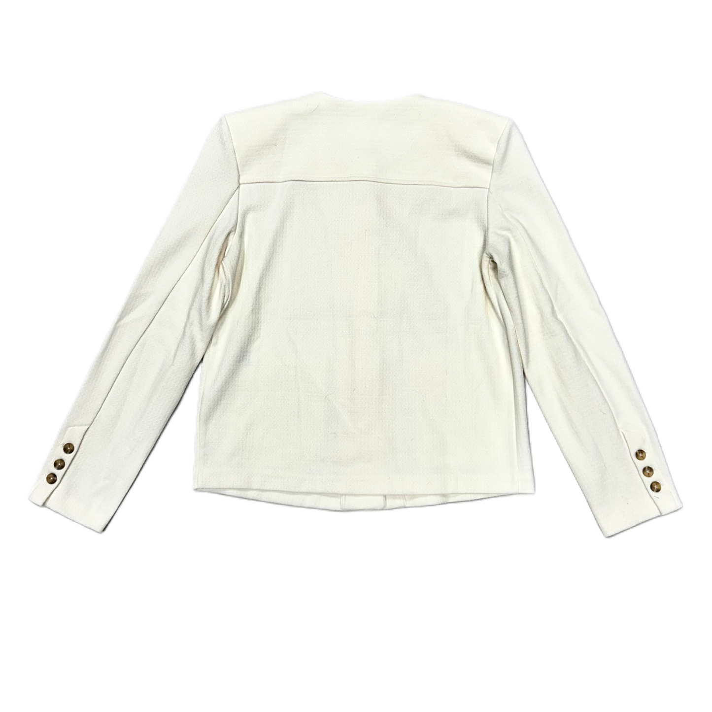 Blazer By Banana Republic In Cream, Size: Xs