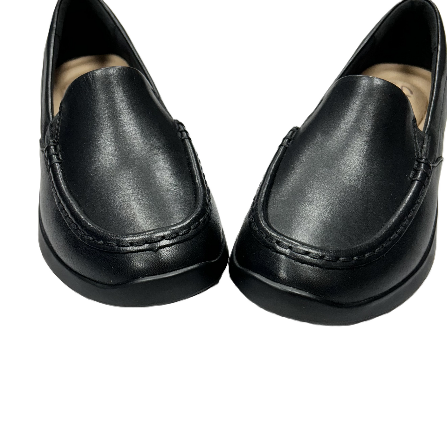 Shoes Flats By Clarks In Black, Size: 6.5