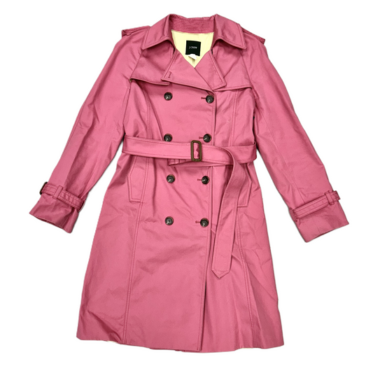 Coat Trench Coat By J. Crew In Pink, Size: S