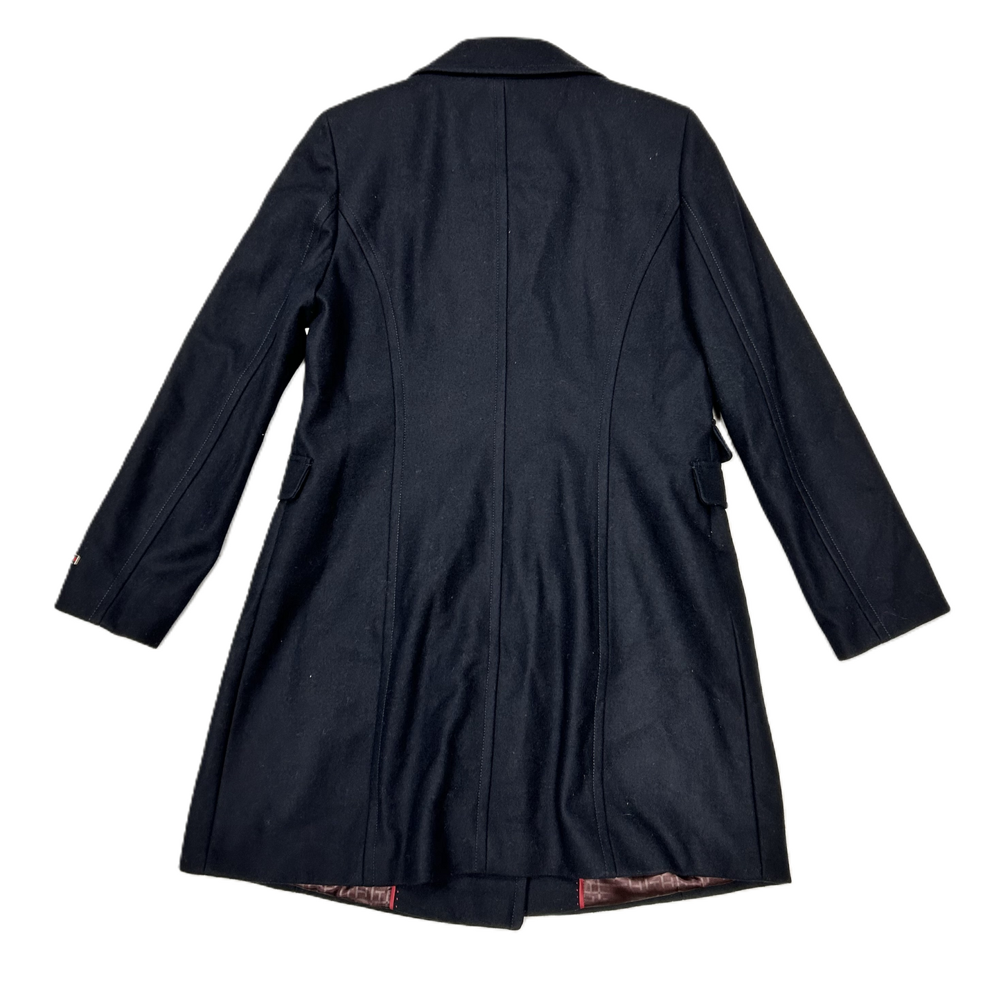 Coat Peacoat By Tommy Hilfiger In Navy, Size: L