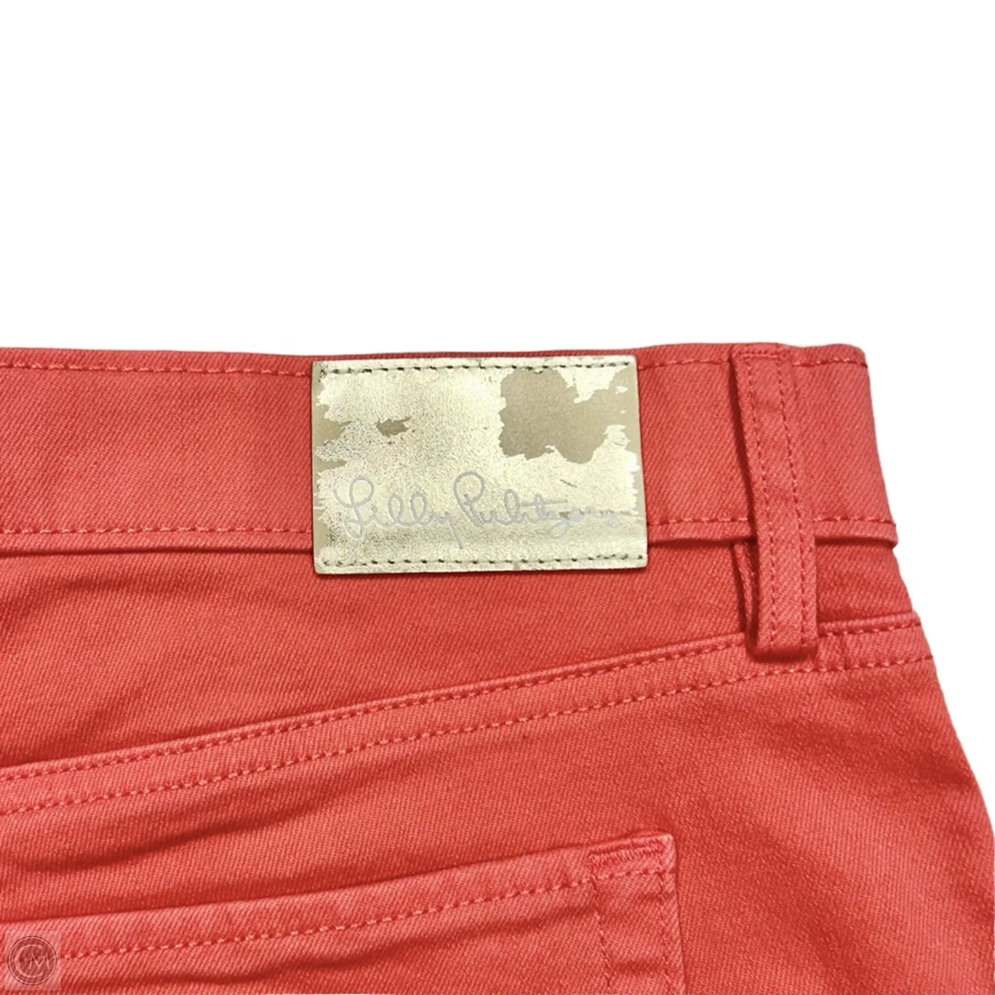 Pants Designer By Lilly Pulitzer In Coral, Size: 12