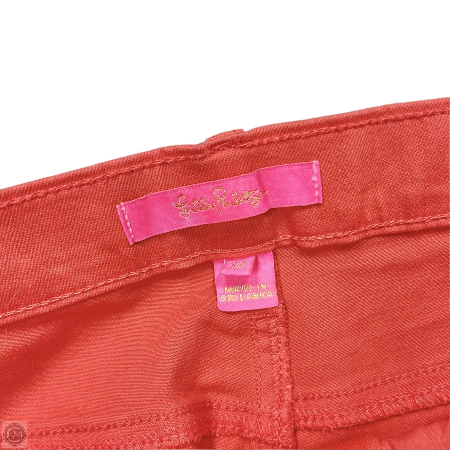 Pants Designer By Lilly Pulitzer In Coral, Size: 12