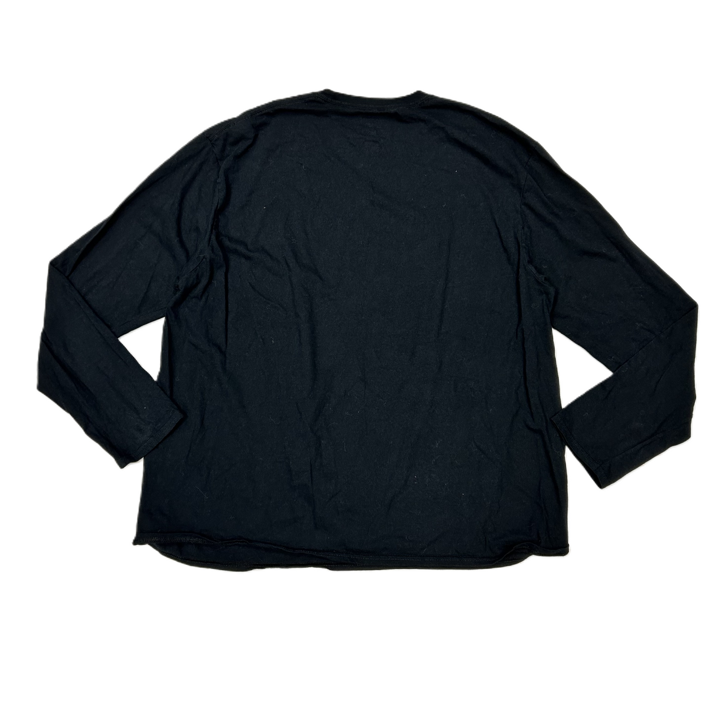 Top Long Sleeve Basic By Fanatics In Black, Size: 2x