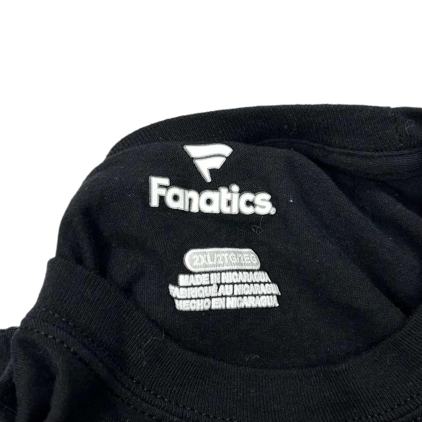 Top Long Sleeve Basic By Fanatics In Black, Size: 2x