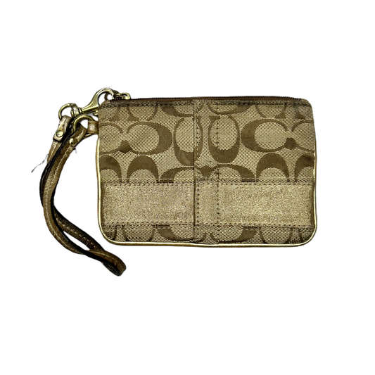 Wristlet Designer By Coach, Size: Small