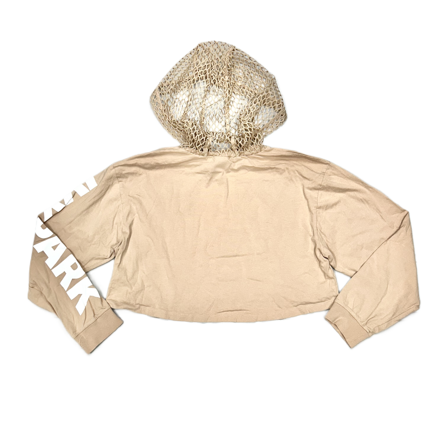 Sweatshirt Hoodie By Ivy Park In Tan, Size: L