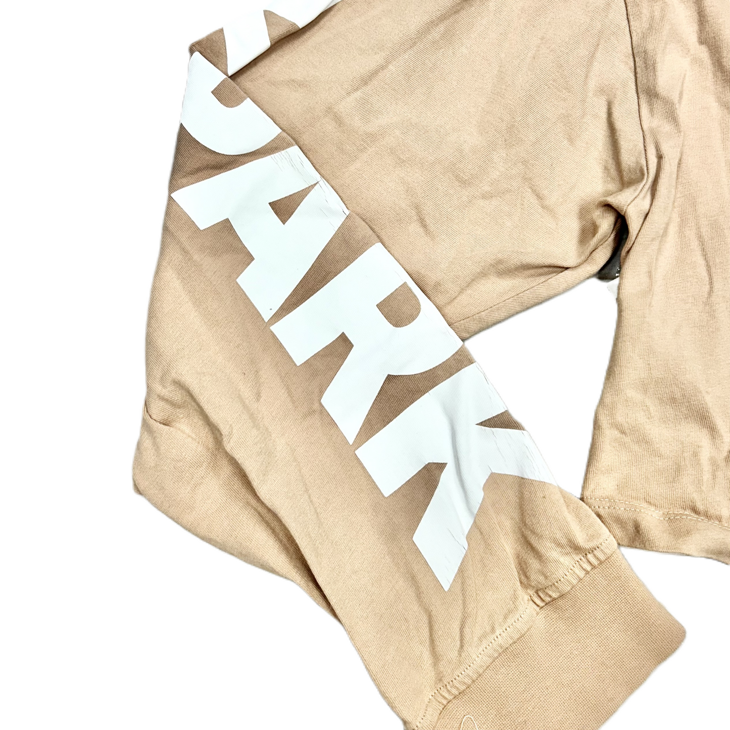 Sweatshirt Hoodie By Ivy Park In Tan, Size: L