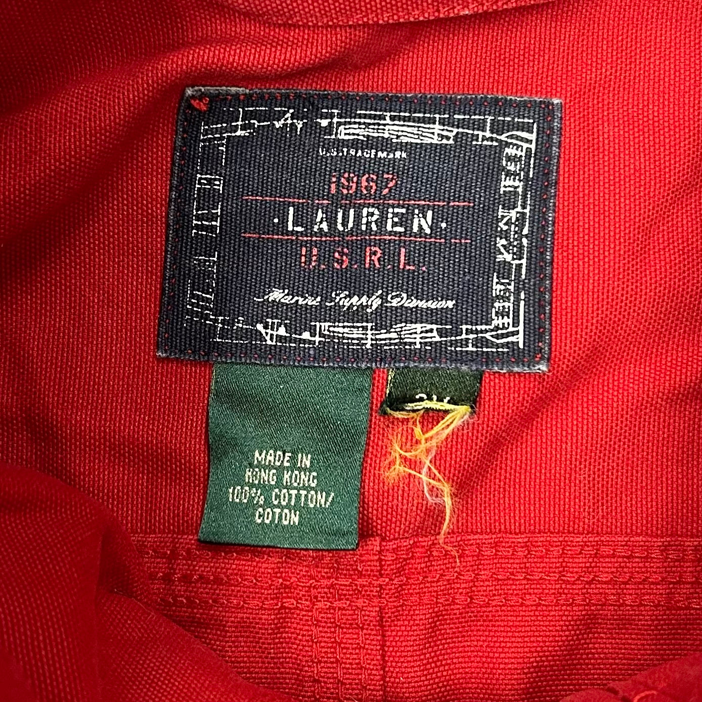 Jacket Utility By Lauren By Ralph Lauren In Red, Size: 2x