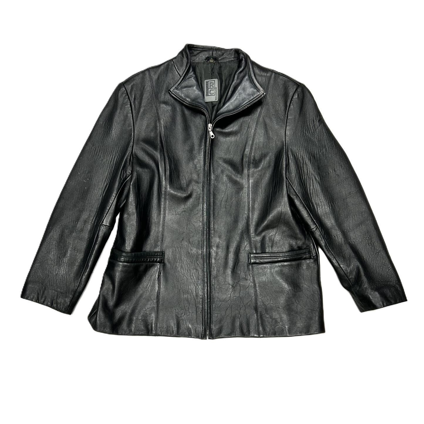 Jacket Leather By Rc Comstock Expedition In Black, Size: Xl