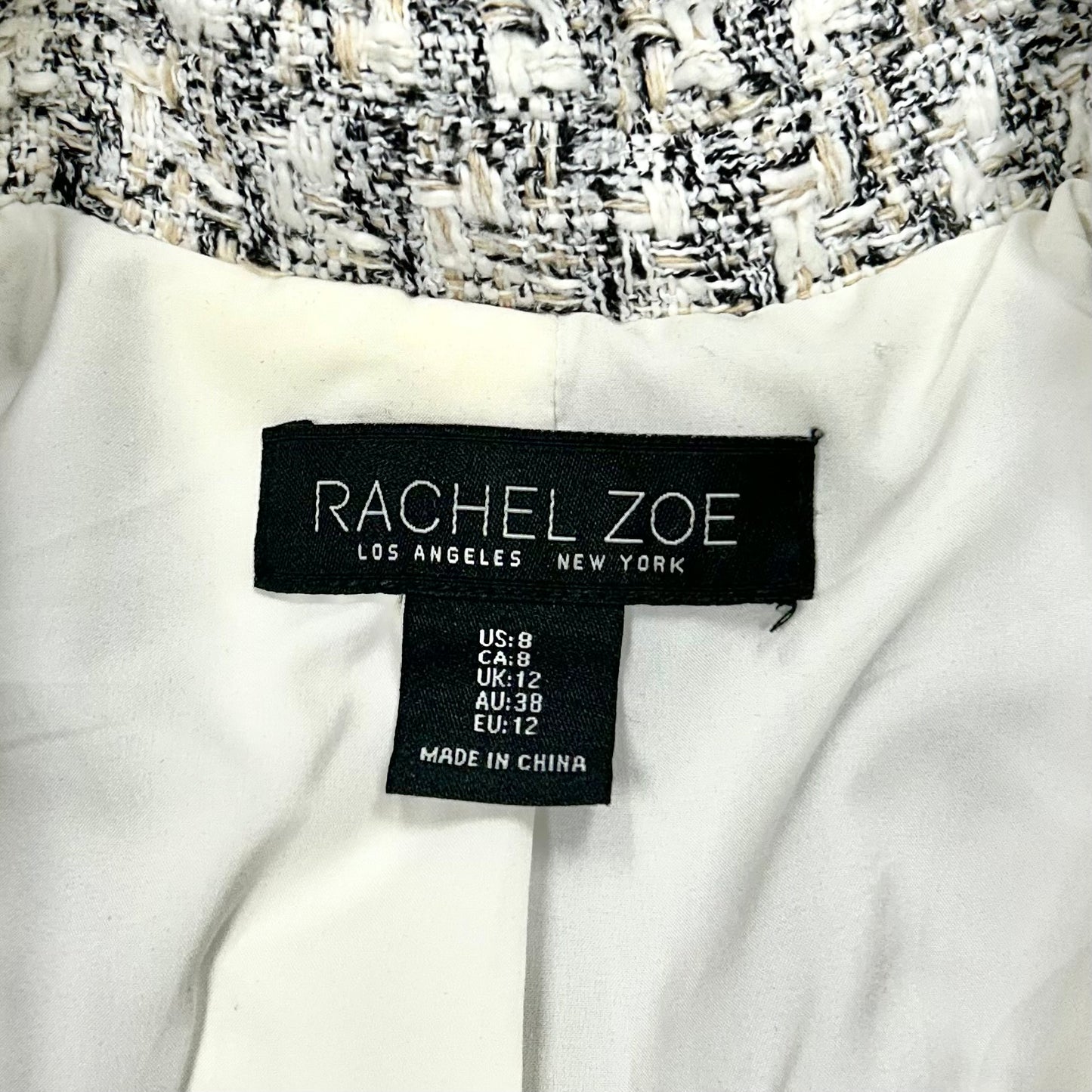 Blazer By Rachel Zoe In Cream, Size: M