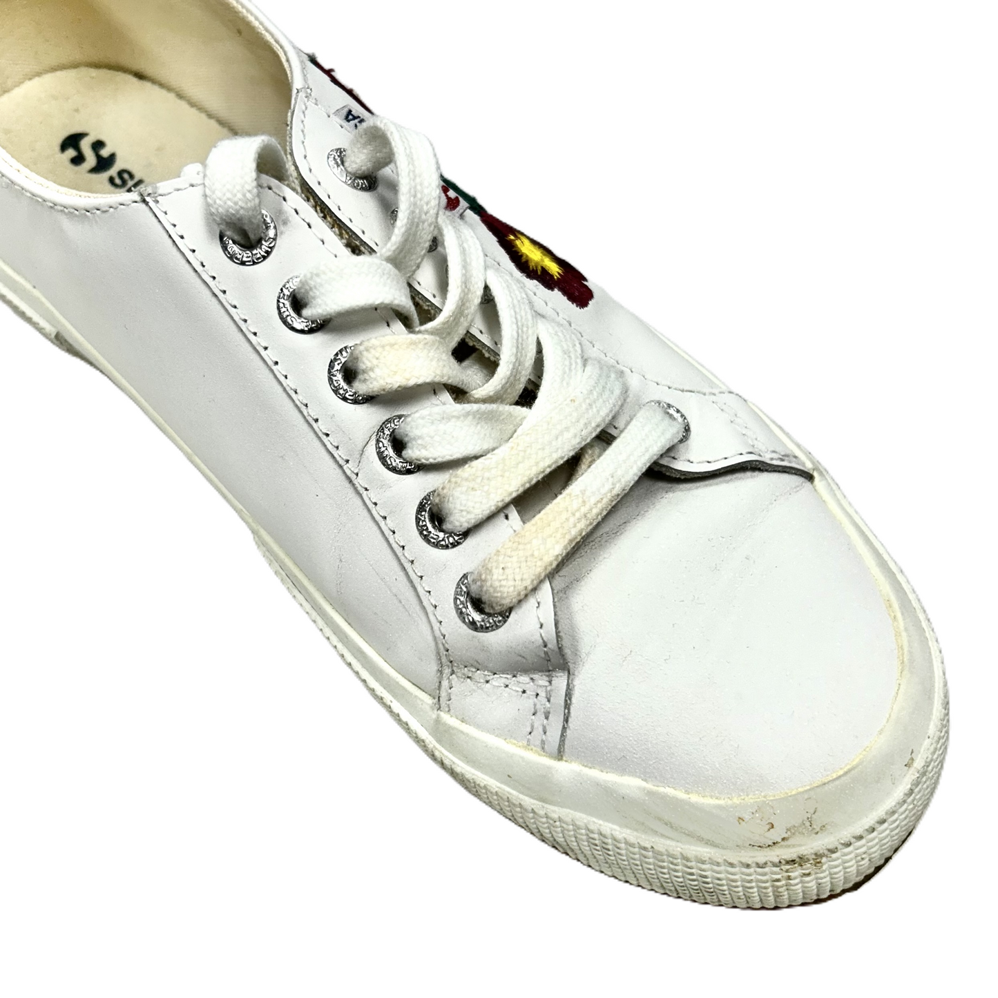 Shoes Sneakers By Superga In White, Size: 8