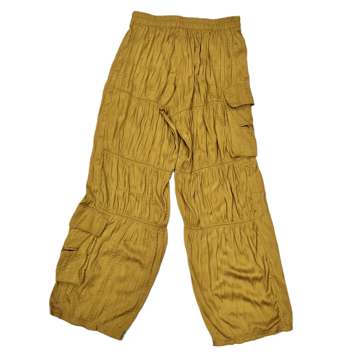 Pants Wide Leg By Free People In Gold, Size: S