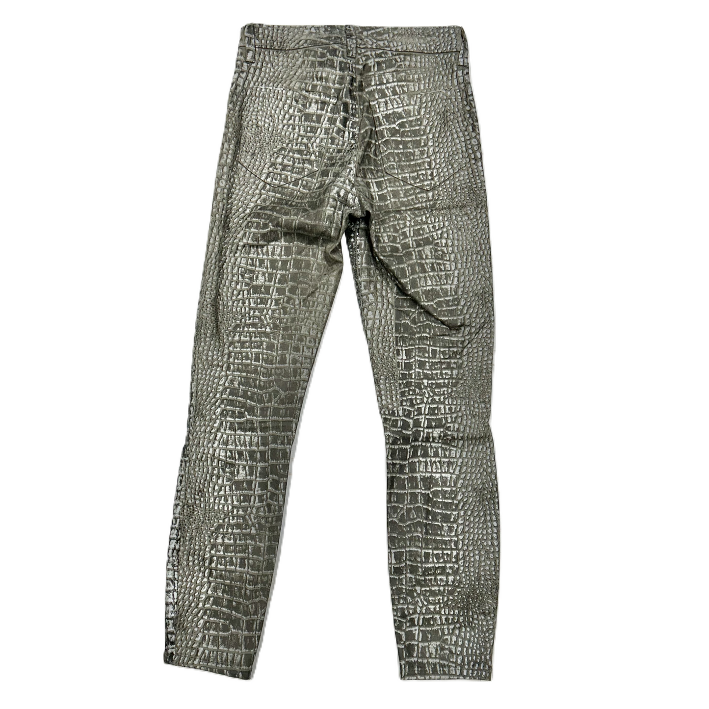 Jeans Skinny By L Agence In Snakeskin Print, Size: 0